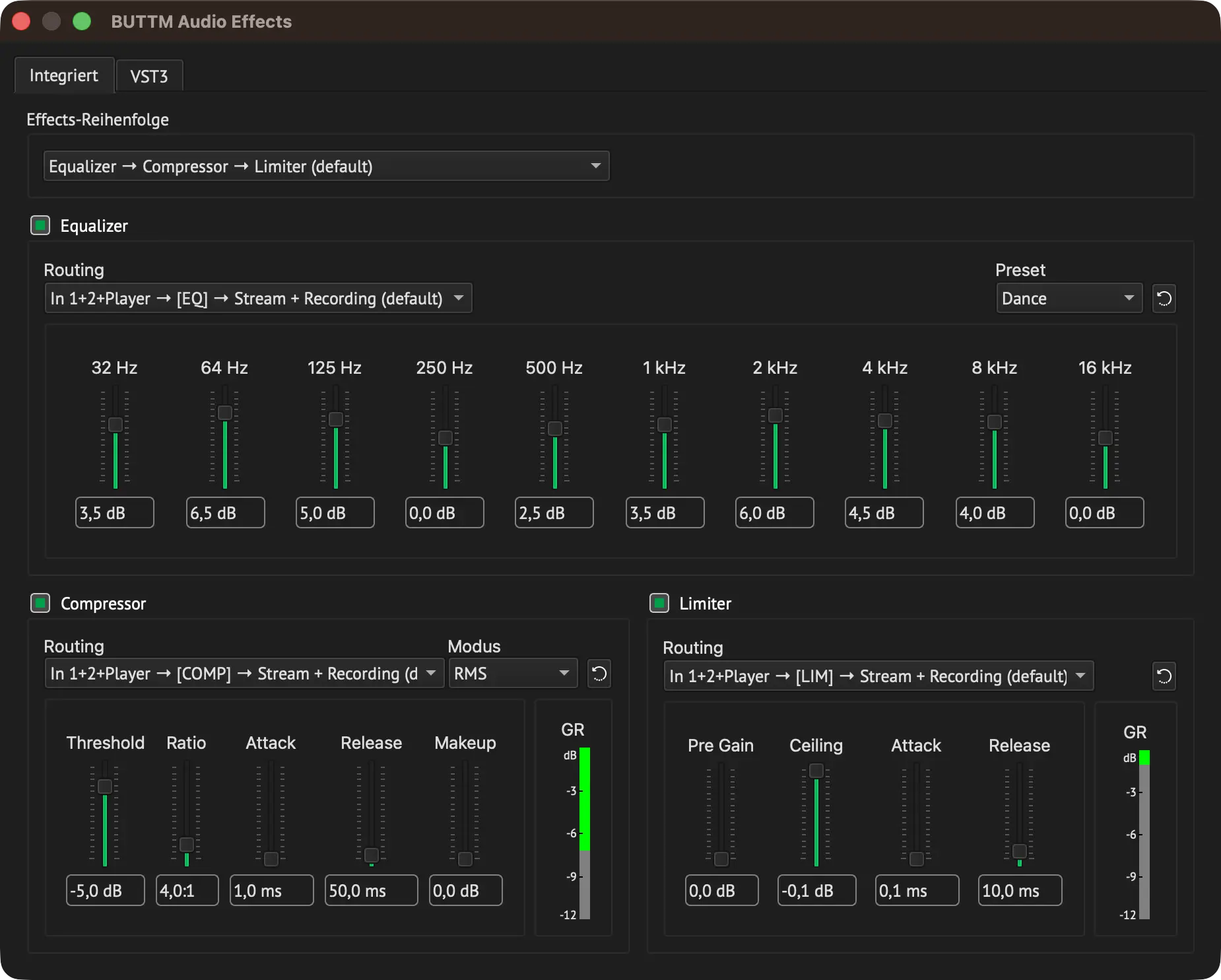 Audio Effects