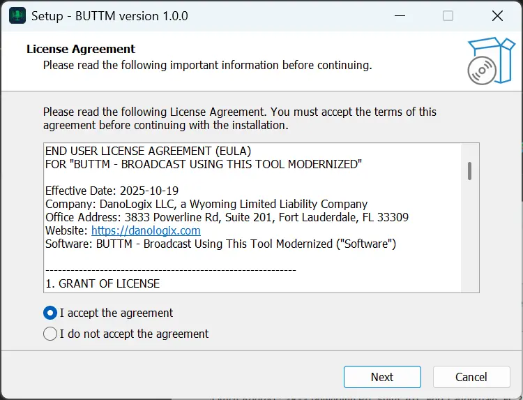 BUTTM Manual 1 2 0 BUTTM Manual 1 2 0