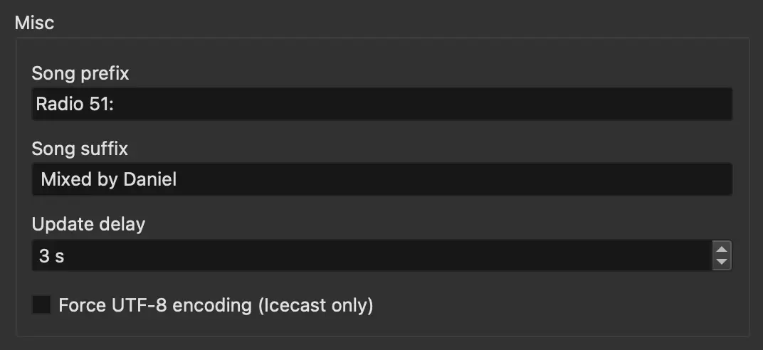 Update song from network