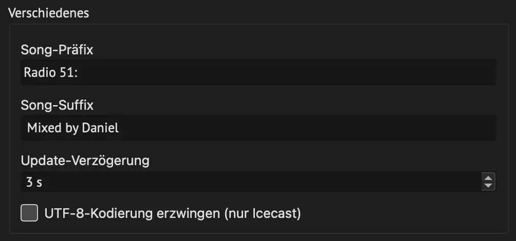 Update song from network