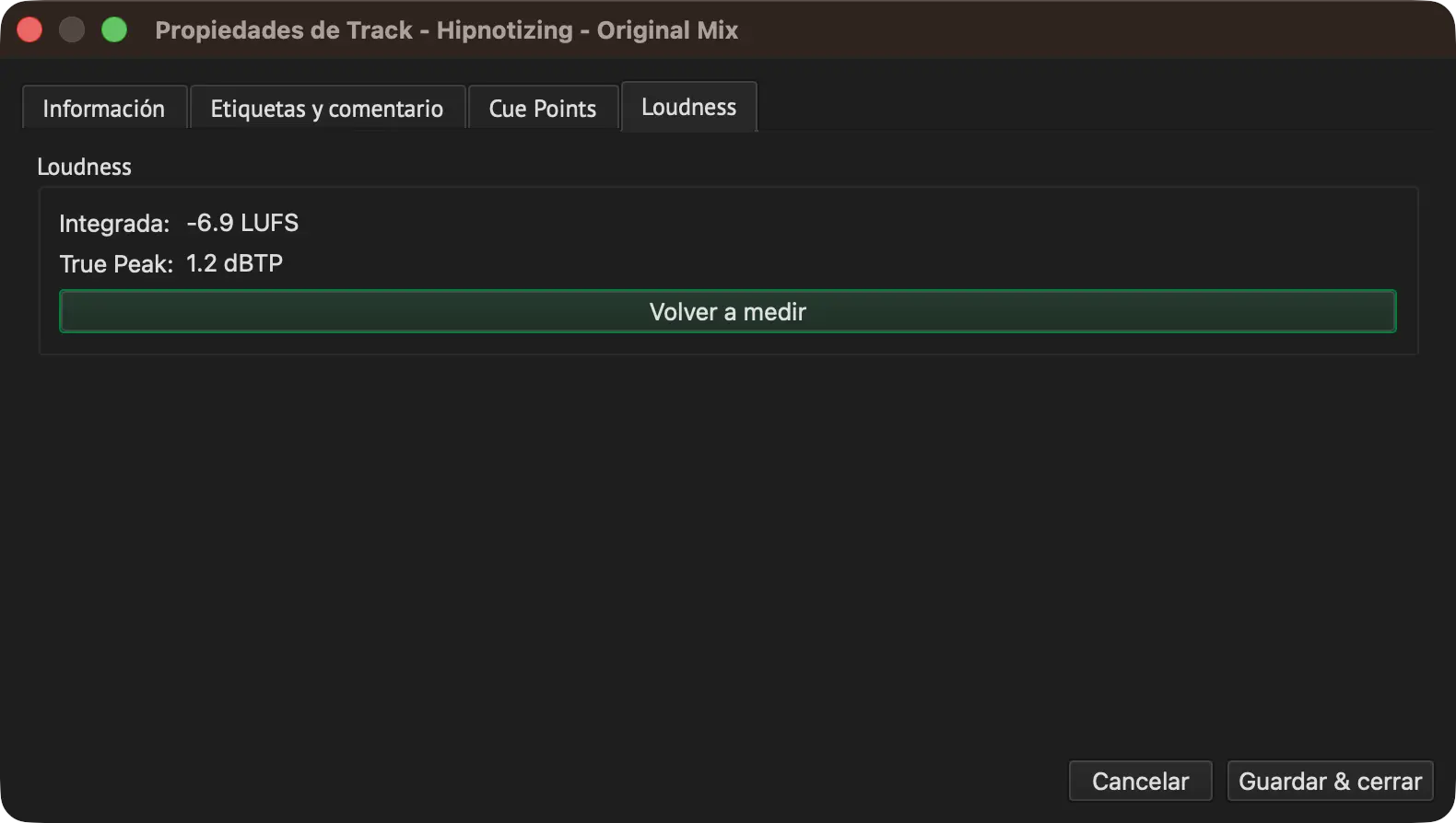 Track Properties