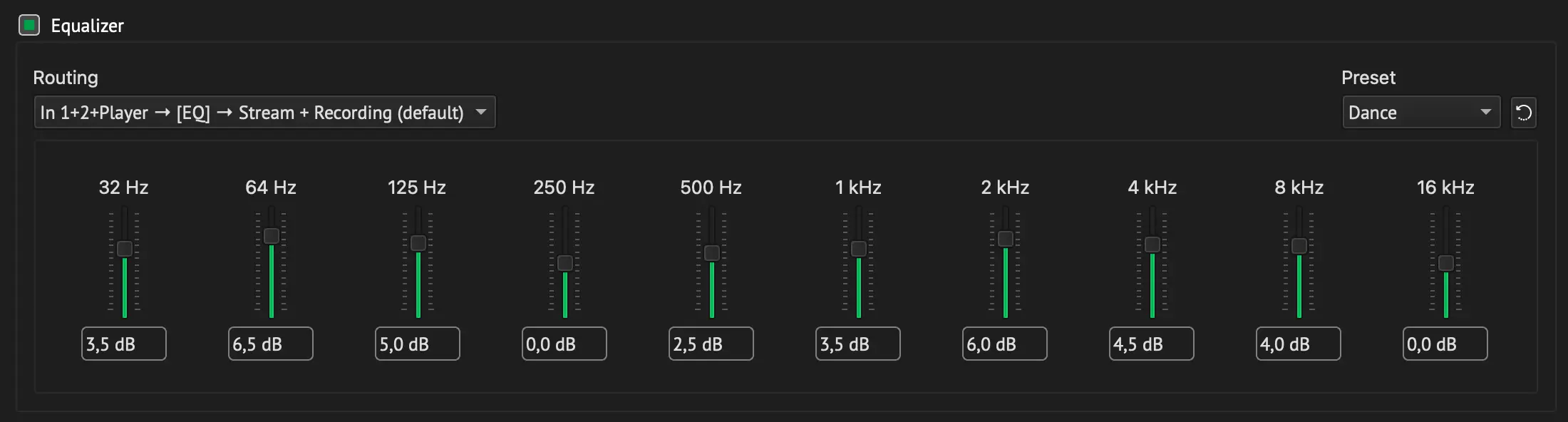 Equalizer