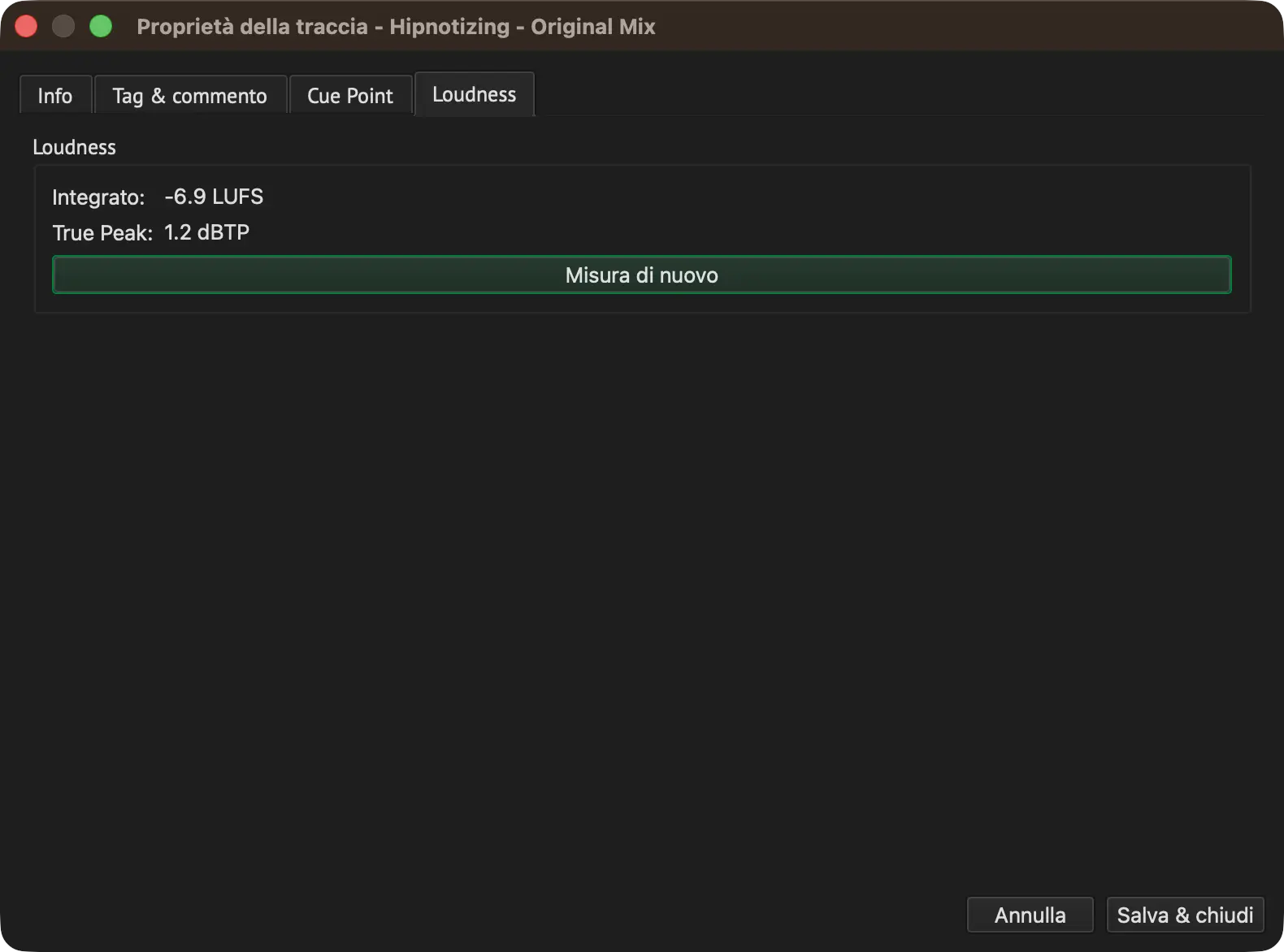 Track Properties