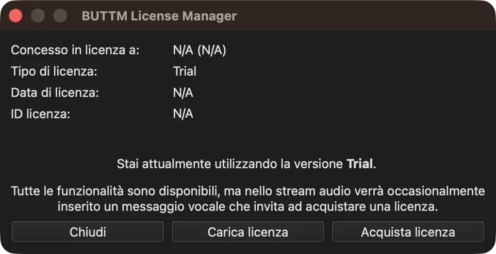 buttm license window