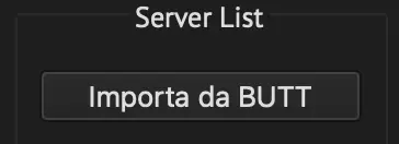 Import from BUTT