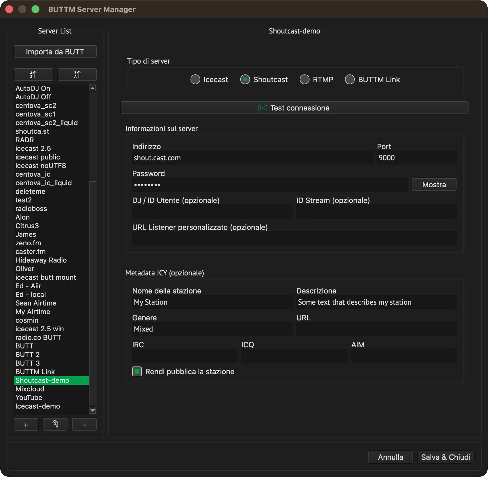 Shoutcast