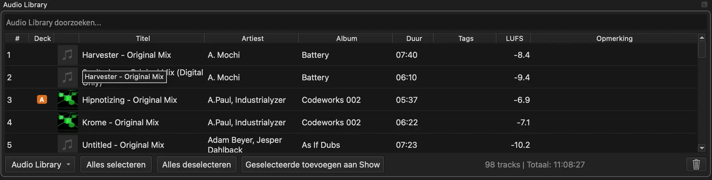 Audio Library