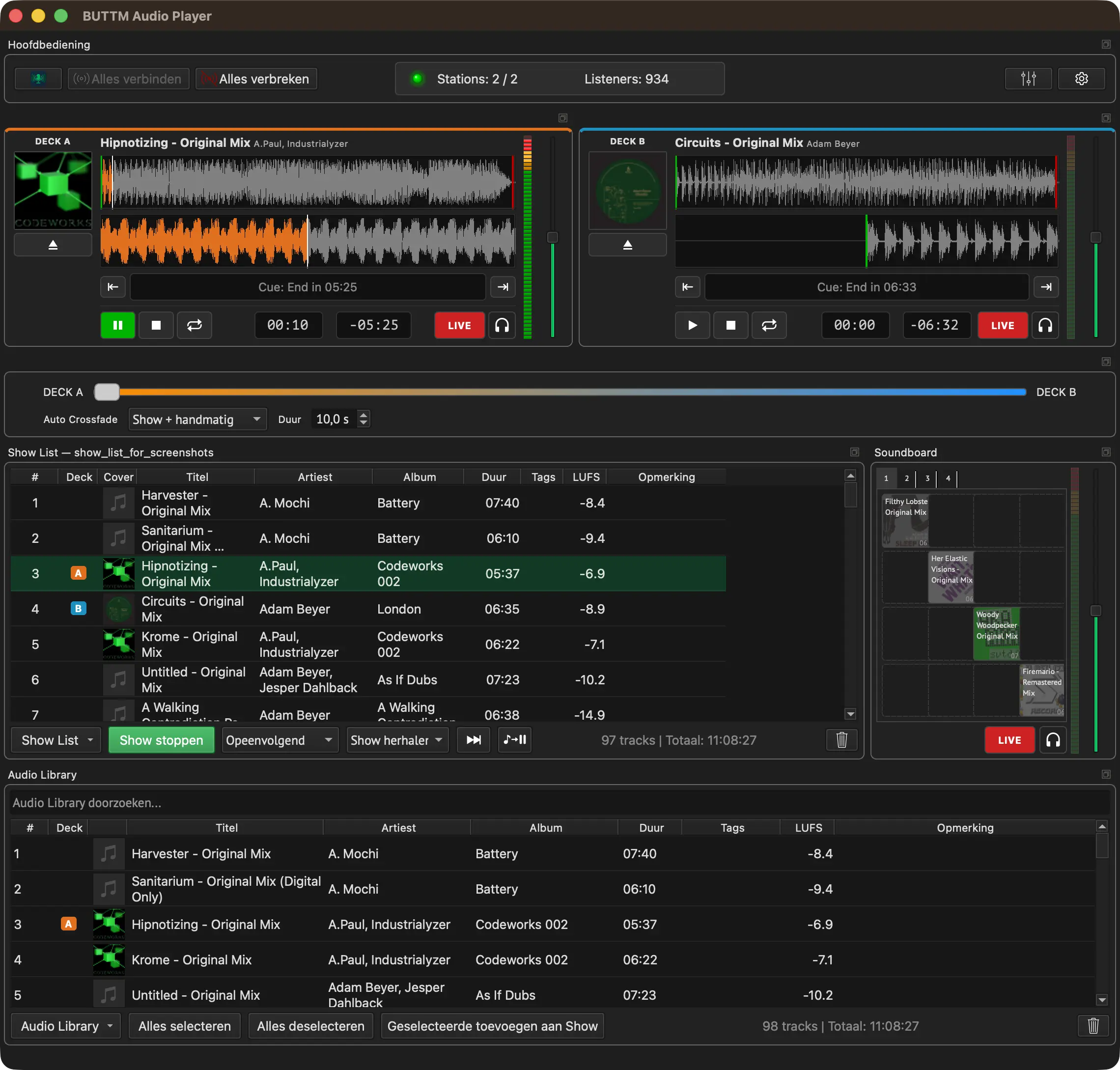 Audio Player overview