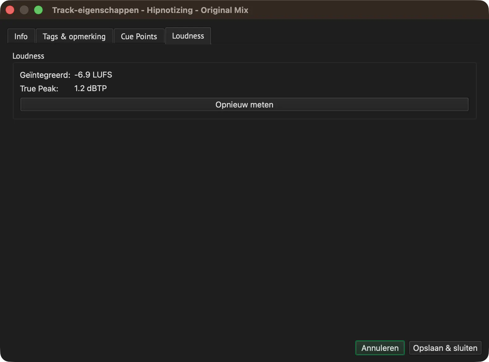 Track Properties
