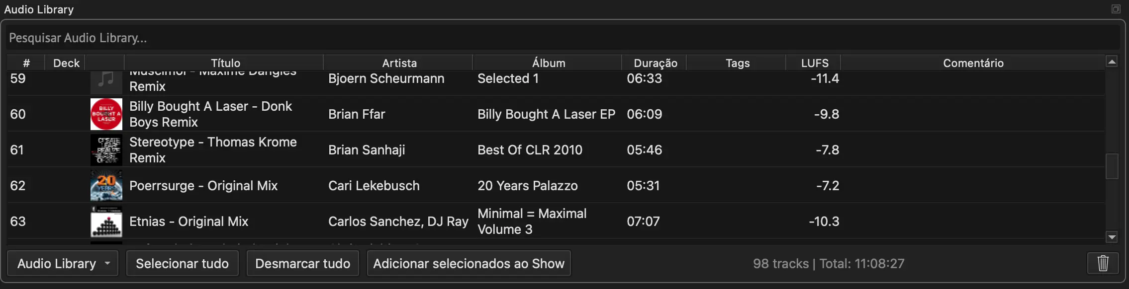 Audio Library