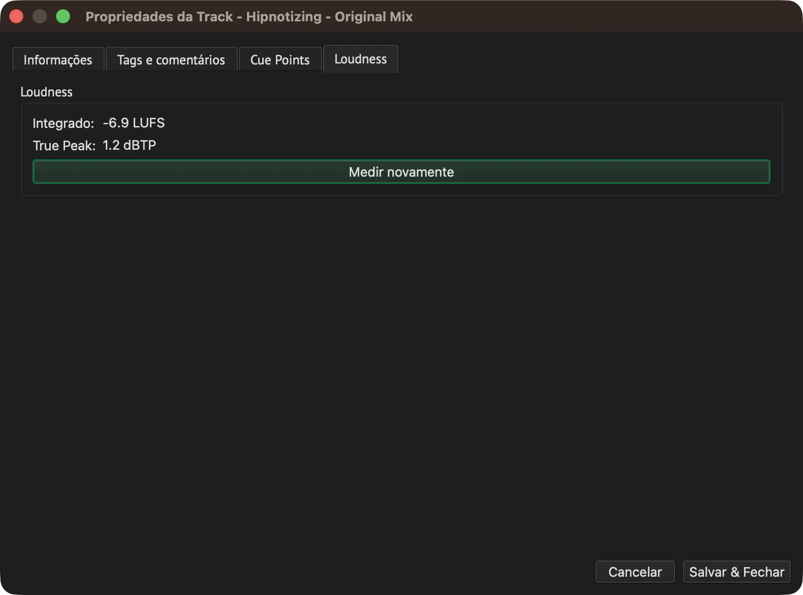 Track Properties