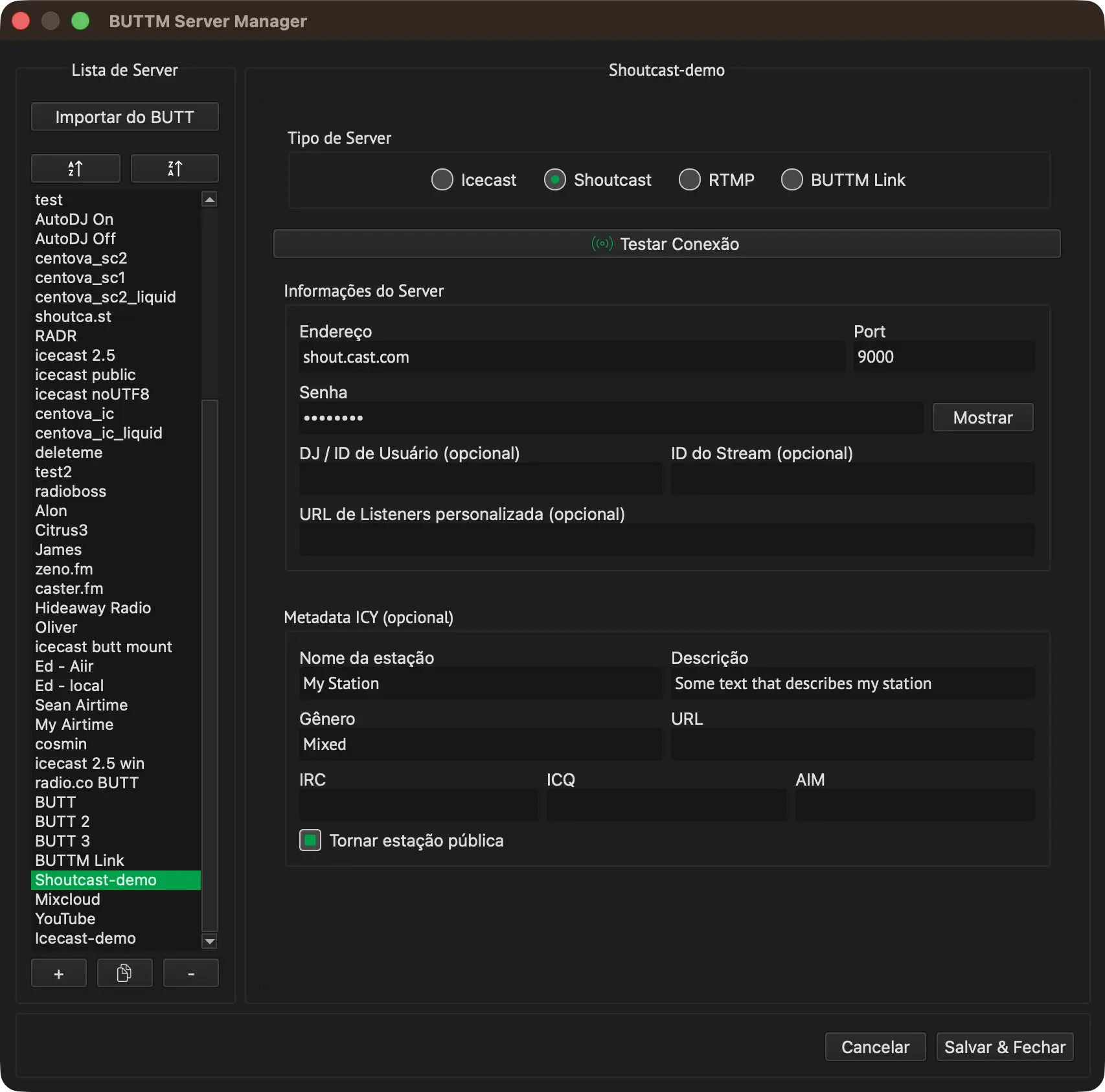 Shoutcast