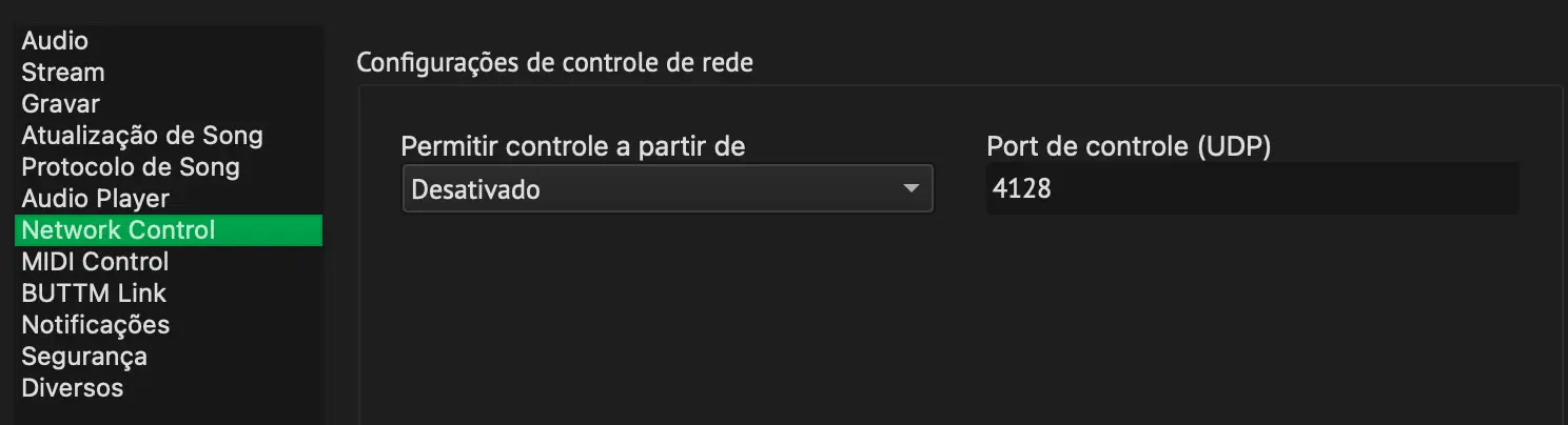 Network Control
